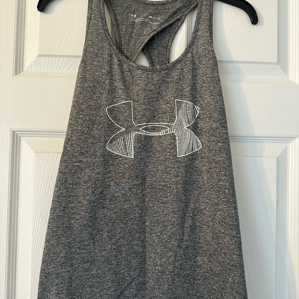 Under Armour Women's Heathered Gray Tank Top
